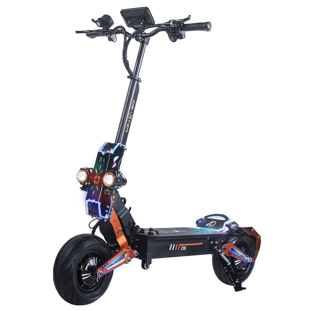 OBARTER D5 12" 2500W*2 Dual Motor Off-road Electric Scooter 48V 35Ah 43Mph 75Miles