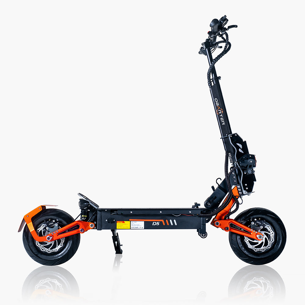 OBARTER D5 12" 2500W*2 Dual Motor Off-road Electric Scooter 48V 35Ah 43Mph 75Miles