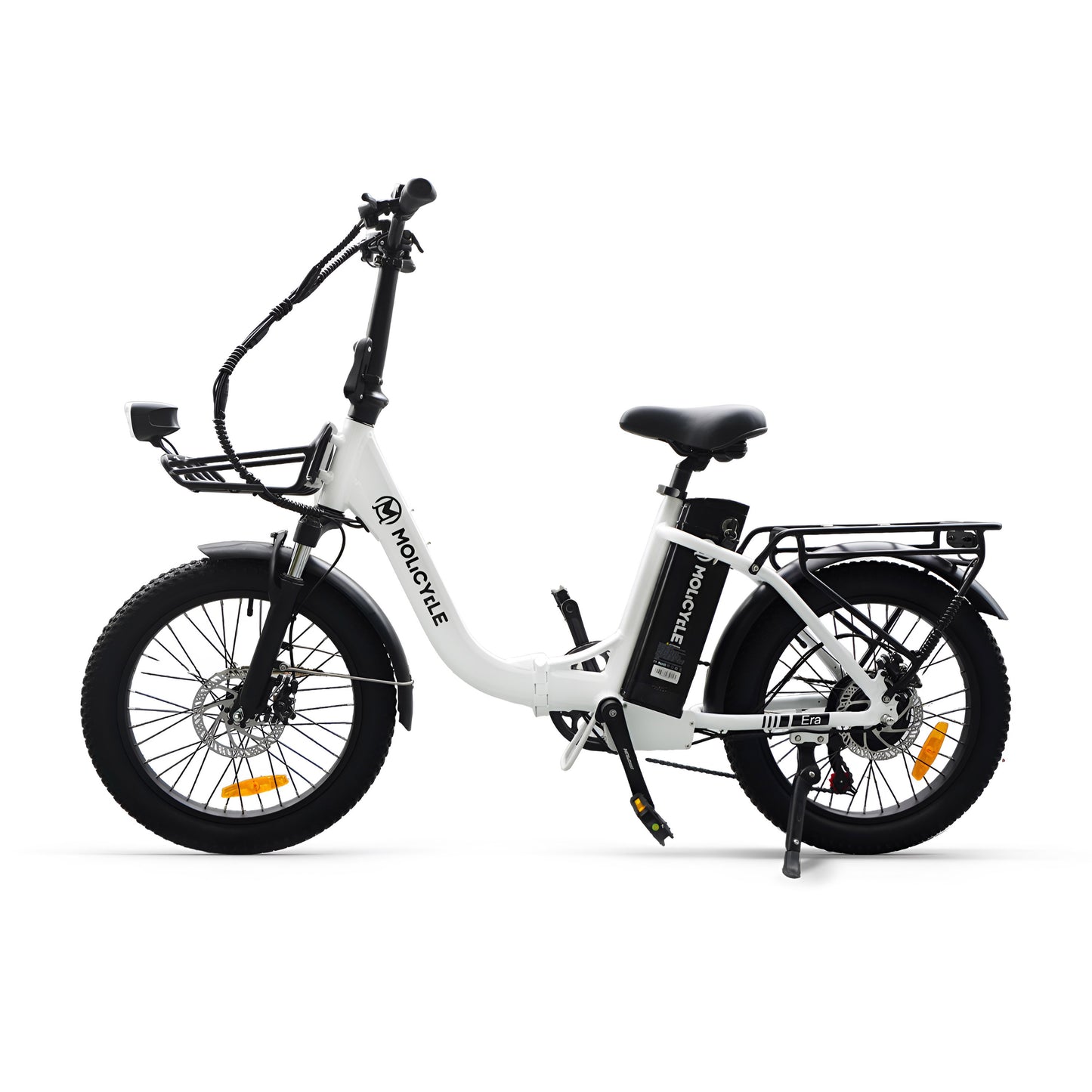 Molicycle ERA 500W 20" Foldable Electric Bike Commuter E-bike 48V 15Ah Battery 22Mph 46.6Miles