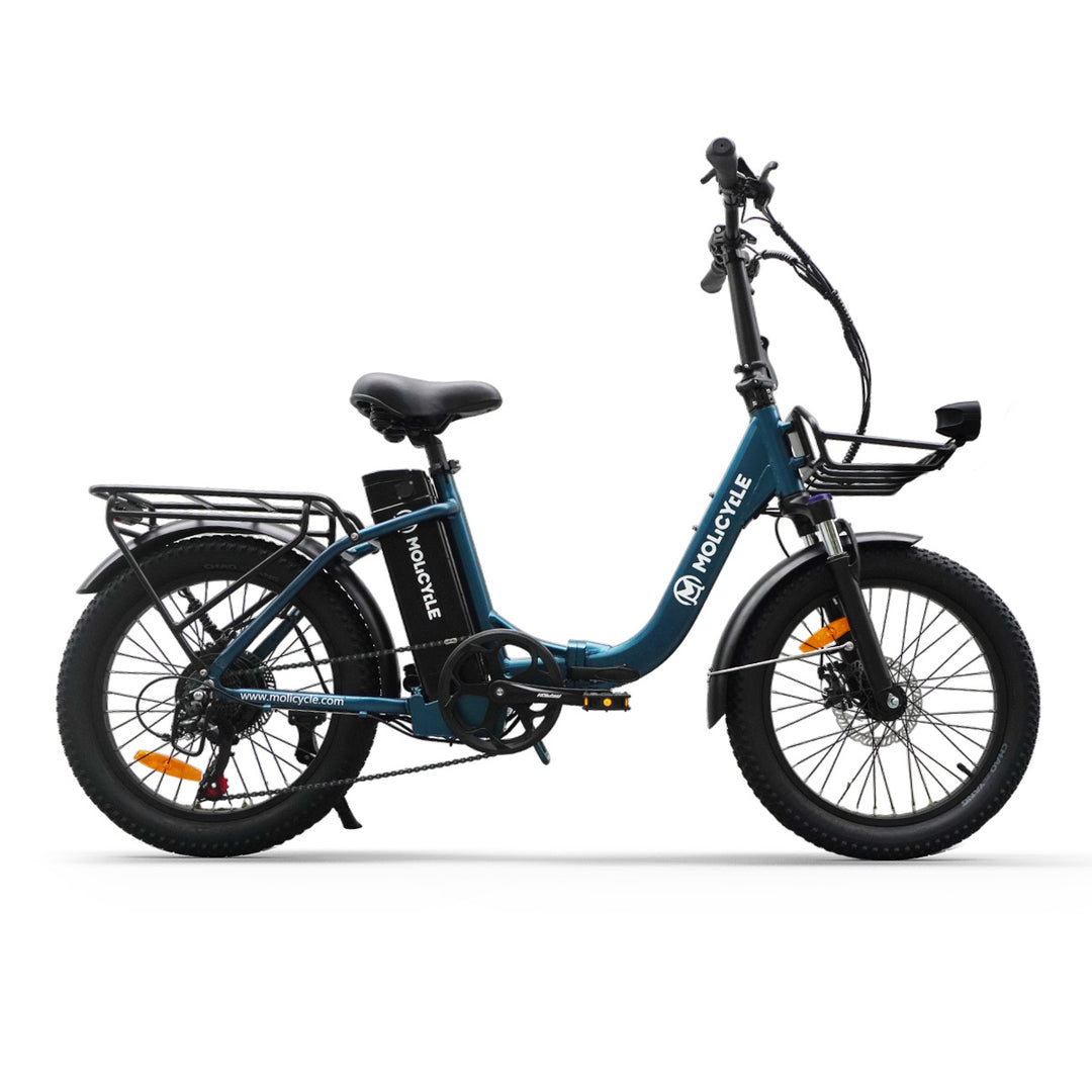 Molicycle ERA 500W 20" Foldable Electric Bike Commuter E-bike 48V 15Ah Battery 22Mph 46.6Miles