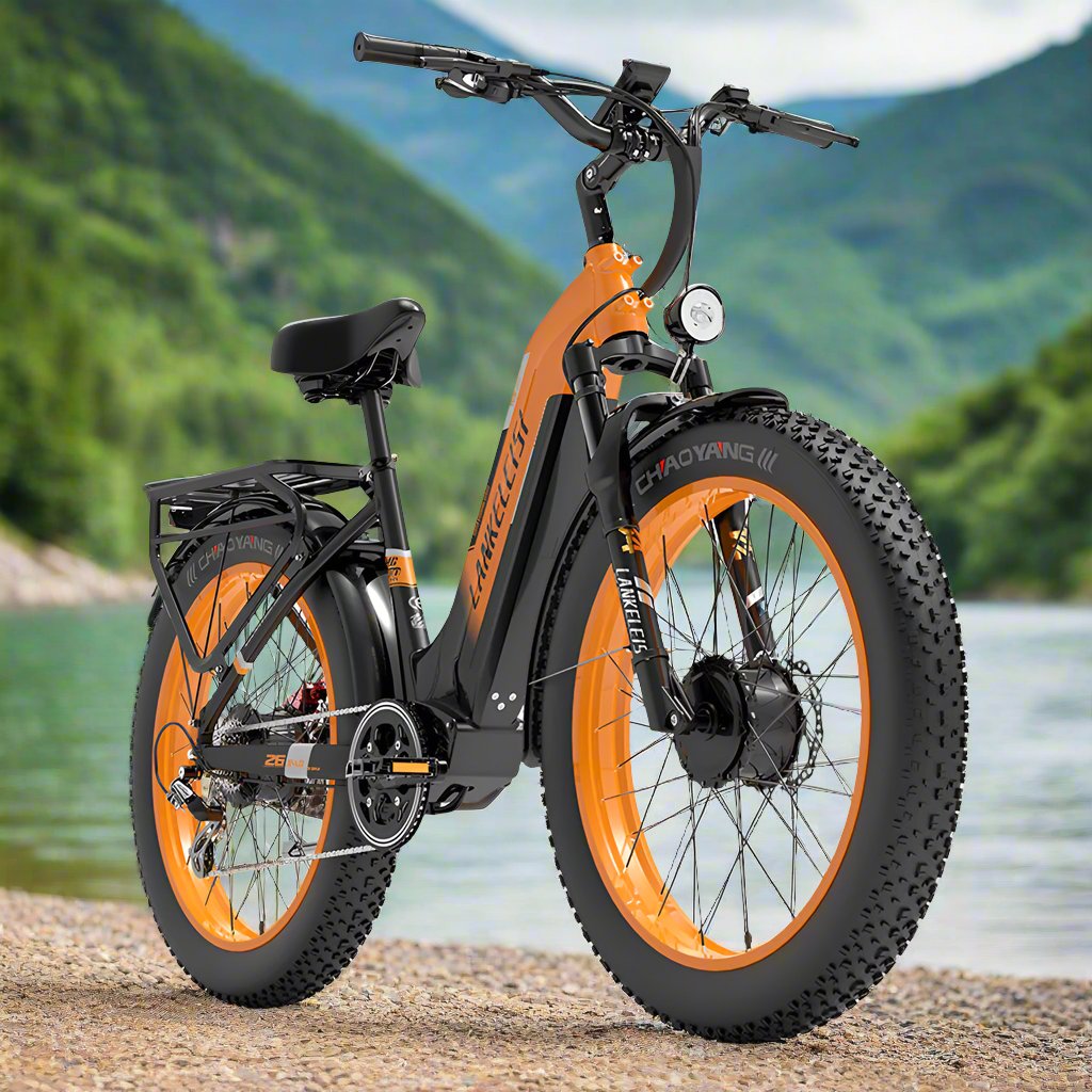 Lankeleisi MG600 Plus 1000Wx2 Dual Motor Fat Bike All Terrain E-Bike ...