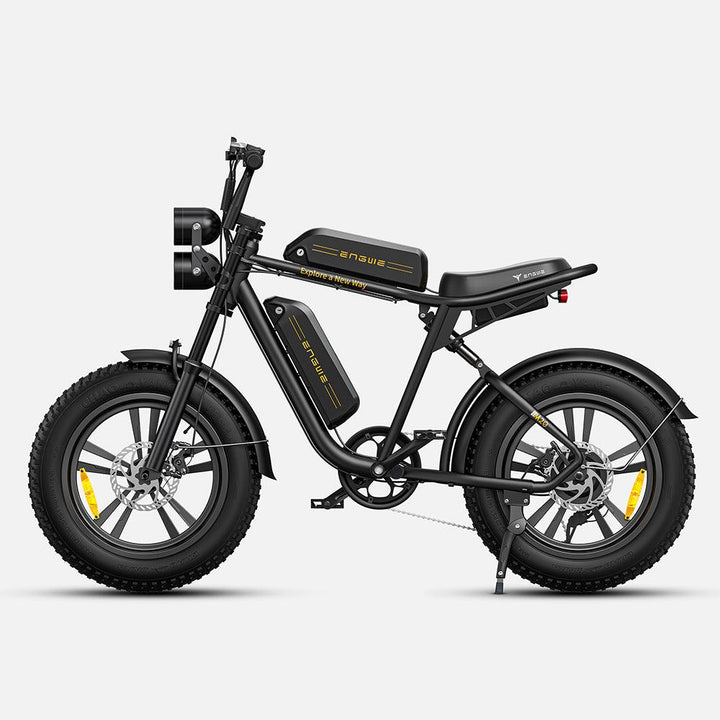Engwe M20 750W Fat Bike E-Mountain Bike with Dual Batteries 28Mph 93Miles