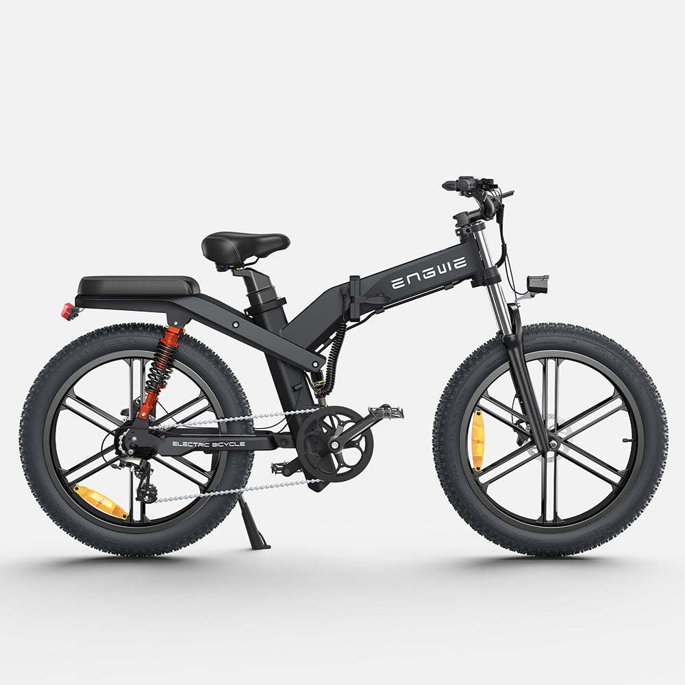 ENGWE X26 1000W 26" Fat Bike Foldable Electric Commuting Bike with Dual Batteries