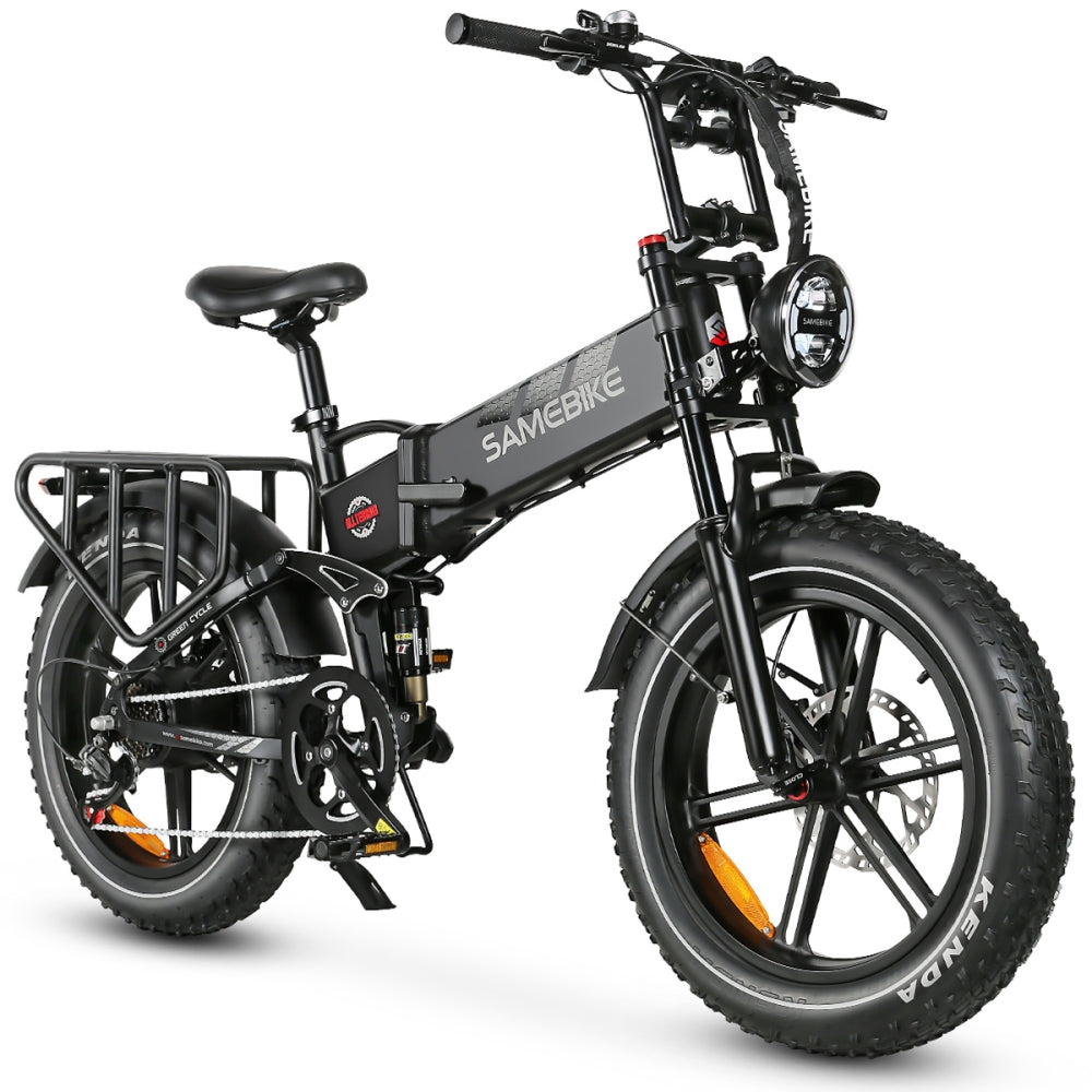 Samebike RSA02 Fat Bike Foldable Electric Commuting Bike 48V 17Ah SUV E-Bike 20Mph 75Miles
