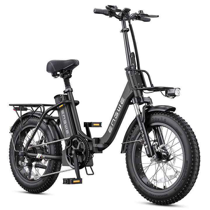 Engwe L20 2.0 750W Fat Bike Foldable Electric Commuting Bike 52V 13Ah 28Mph 80Miles