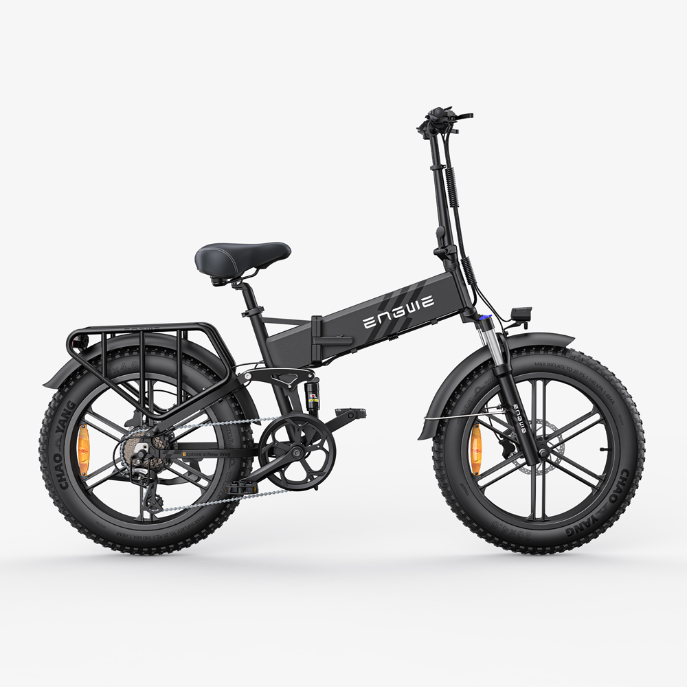 Engwe Engine Pro 2.0 750W Fat Bike Foldable E-Mountain Bike 52V 16Ah 28Mph 68Miles