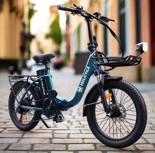 Molicycle ERA 500W 20" Foldable Electric Bike Commuter E-bike 48V 15Ah Battery 22Mph 46.6Miles