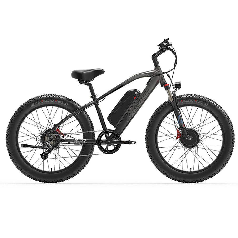 Lankeleisi MG740 Plus 1000Wx2 Dual Motor AWD Fat Bike E-Mountain Bike 48V 20Ah Samsung Battery 31Mph 93Miles