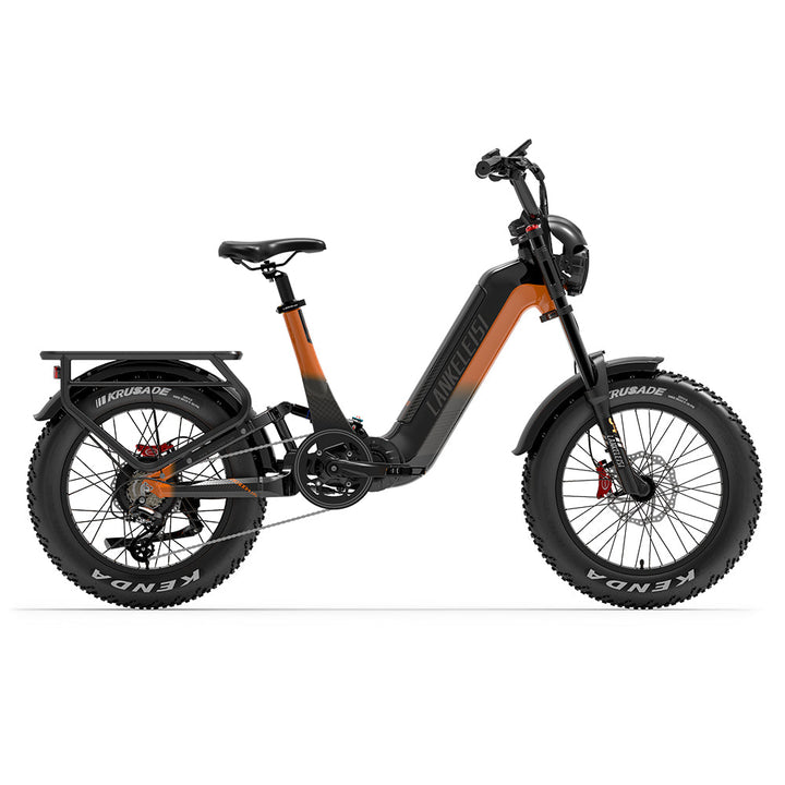Lankeleisi RX800 Plus Fat Bike Full Suspension Electric Commuting Bike 48V 20Ah Samsung Battery SUV E-Bike 28Mph 93Miles