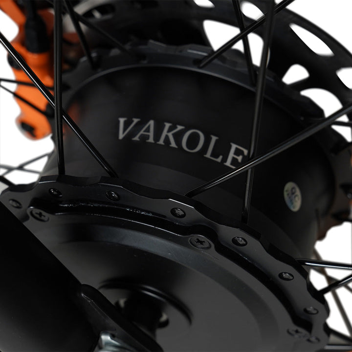 Vakole CO20 Max 750W*2 Dual Motor Fat Bike Foldable Electric Bike 20Ah Samsung Battery 28Mph 75Miles