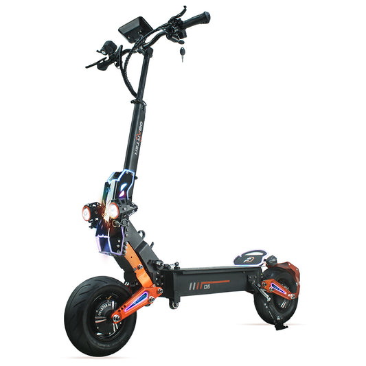 OBARTER D5 12" 2500W*2 Dual Motor Off-road Electric Scooter 48V 35Ah 43Mph 75Miles