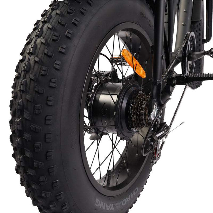 Bezior XF001 1000W 20" Fat Tire E-Mountain Bike 48V 12.5Ah 28Mph 28Miles